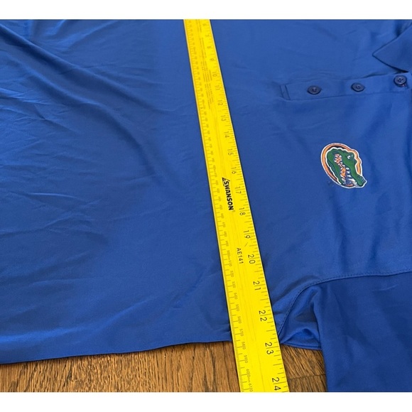 Florida Gators Colosseum Men’s Shirt Short Sleeve Royal Blue Golf Polo XL - Picture 8 of 9